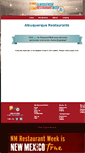 Mobile Screenshot of albuquerque.nmrestaurantweek.com
